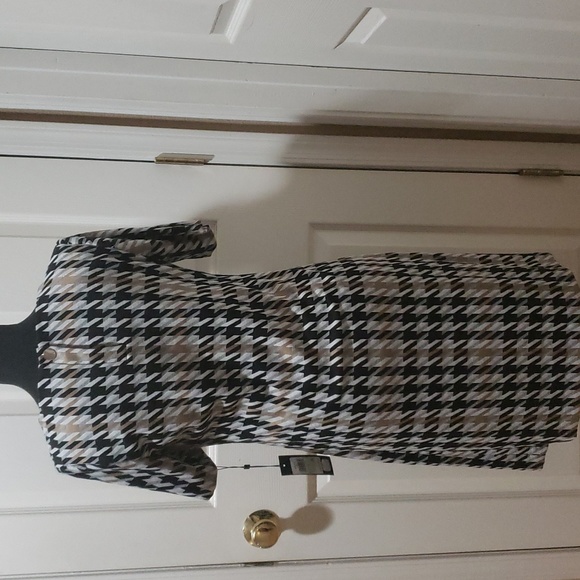 NWT 🎀 Tommy Hilfiger Women's Plaid A-Line Dress - Picture 4 of 13